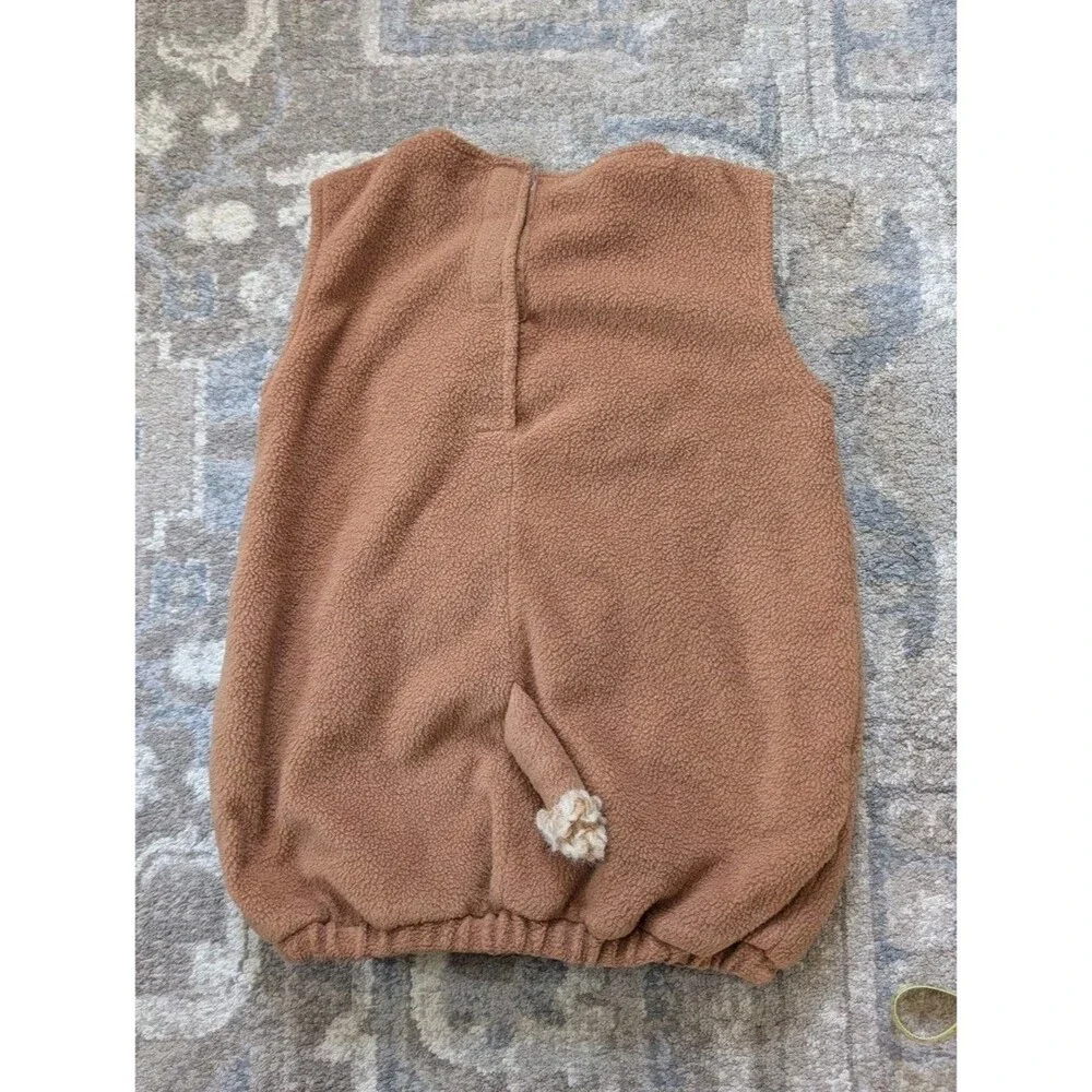 Pottery Barn Kids Woolly Mammoth Halloween Costume Bodysuit Only  Size 2-3T - Picture 6 of 6